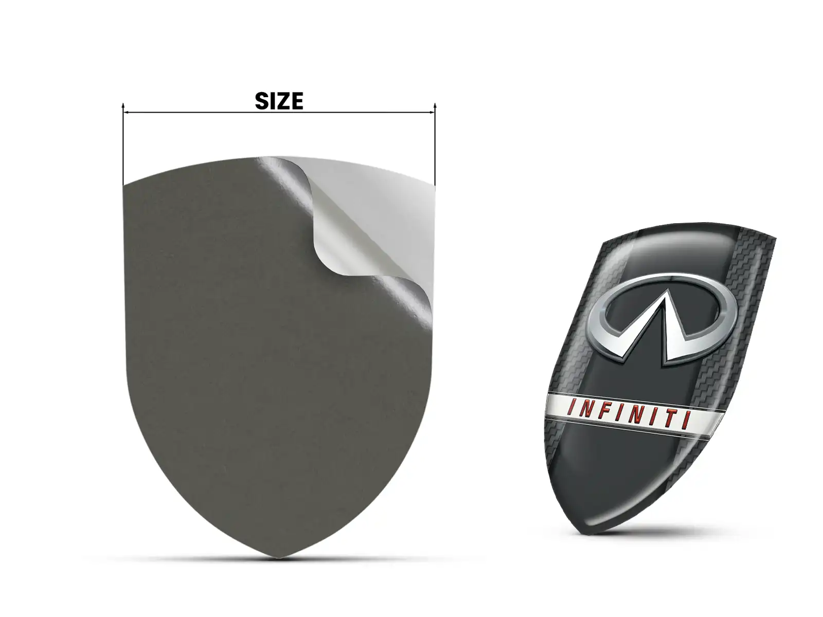Infiniti Badge Auto Durevoli Max Chic Pro Performance